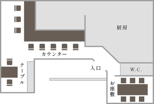 店内見取図